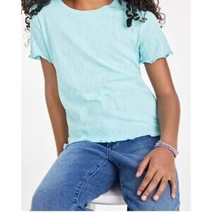 Epic Threads Little Girls Solid-Color Textured T-Shirt Size 4T